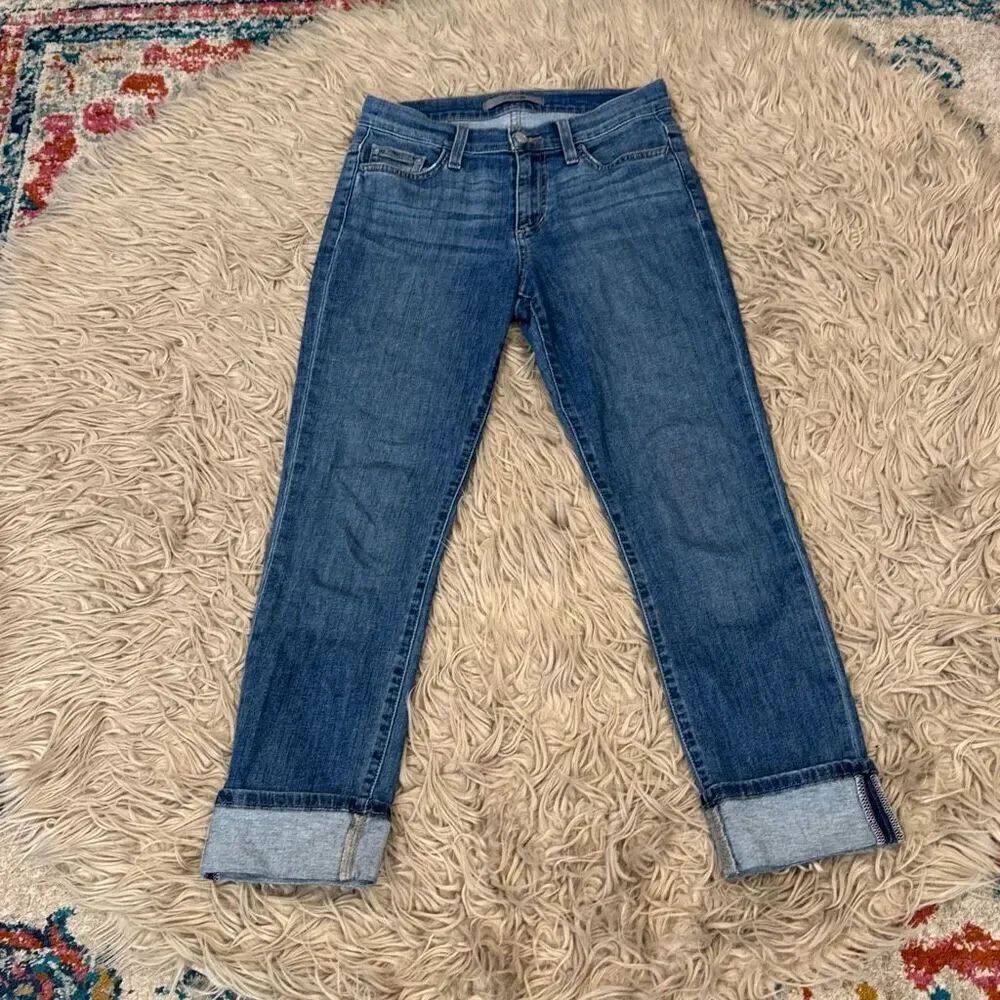 Joes cropped and cuffed jeans size 25